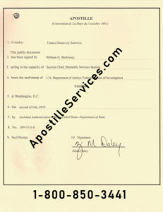 Form DS 4194 – Office of Authentications – Apostille Services